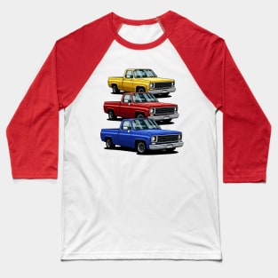 Chevy C10 Pickup truck Baseball T-Shirt